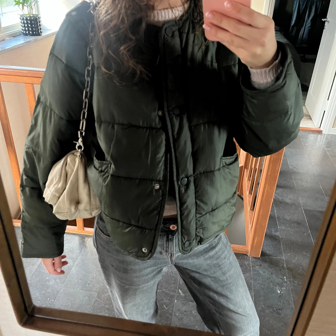 Grön jacka Zara - 3