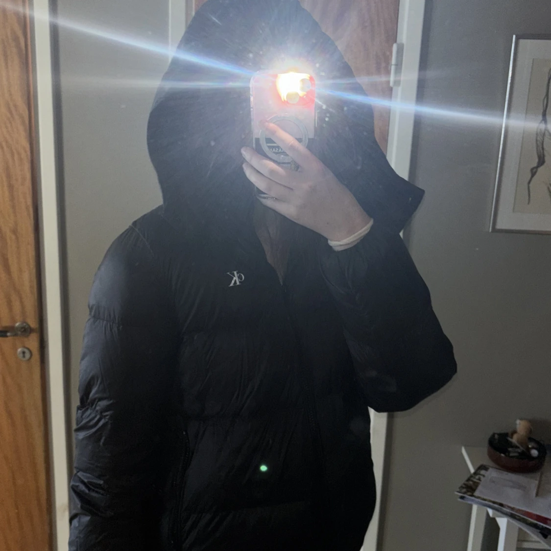 Svart dunjacka från Calvin Klein - 1