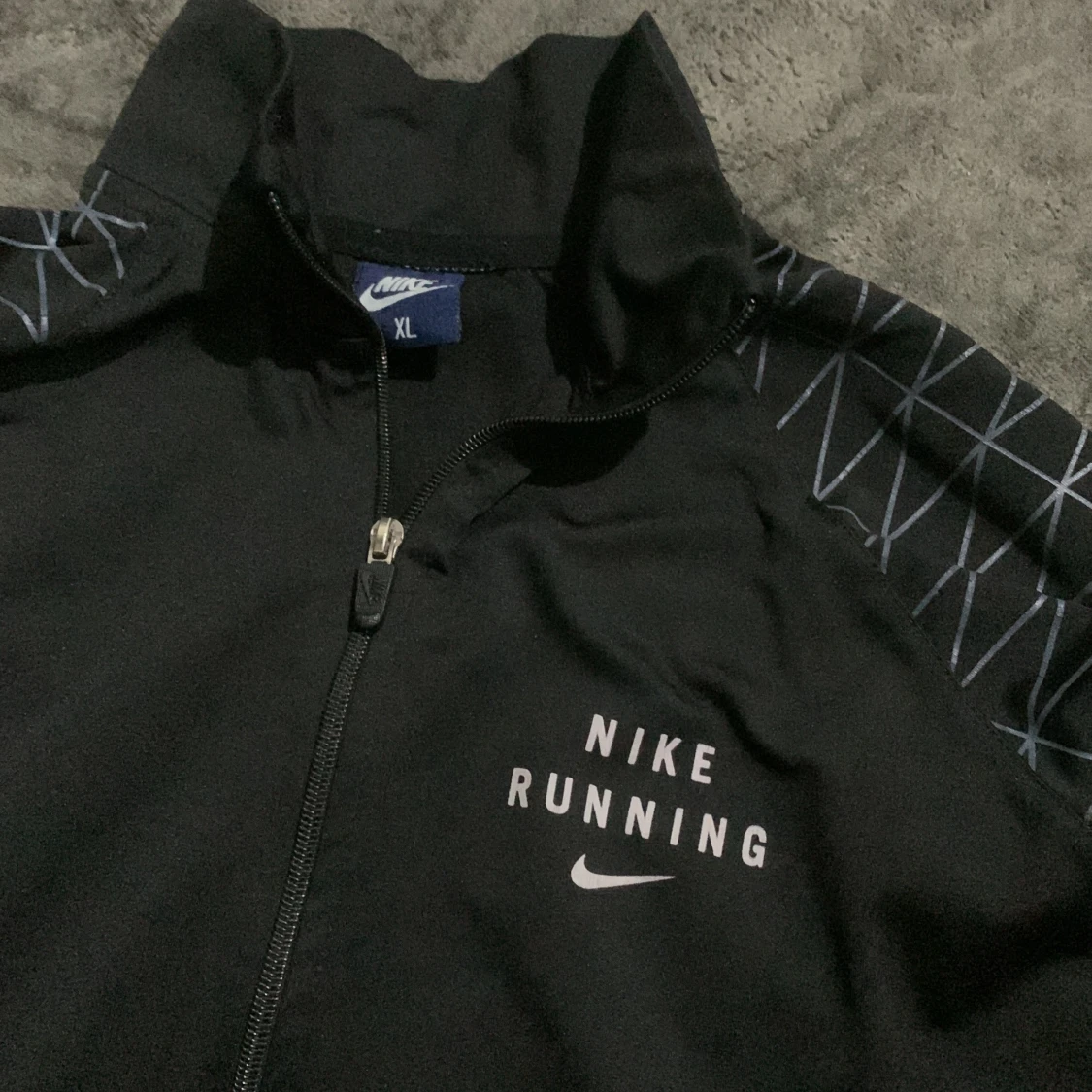 Nike Running svart vindjacka XL - 1