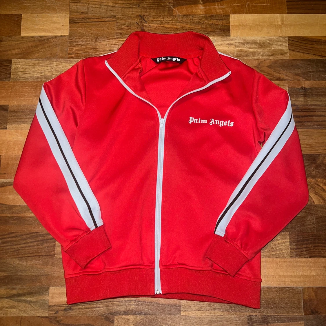 Röd Palm Angels tröja storlek S