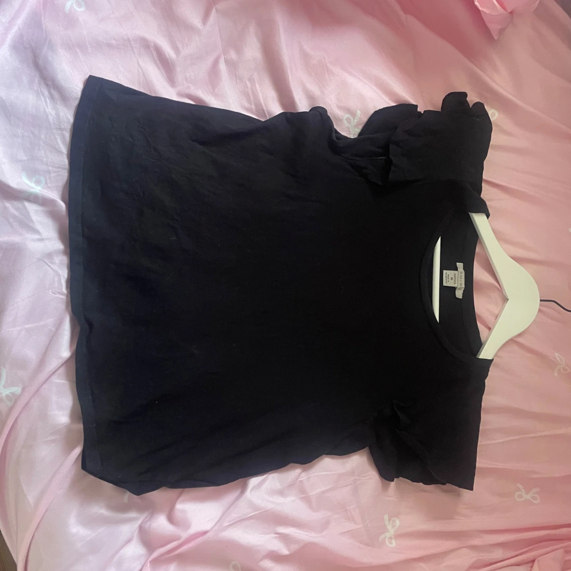 Svart volangtopp från Amisu - 3