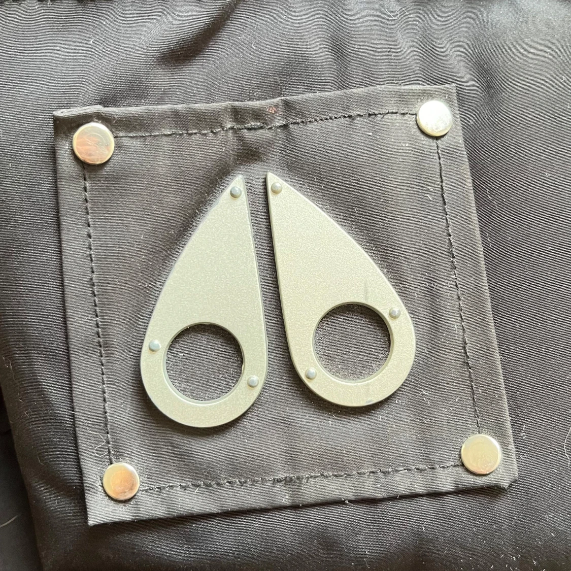 Svart pufferjacka Moose Knuckles - 4