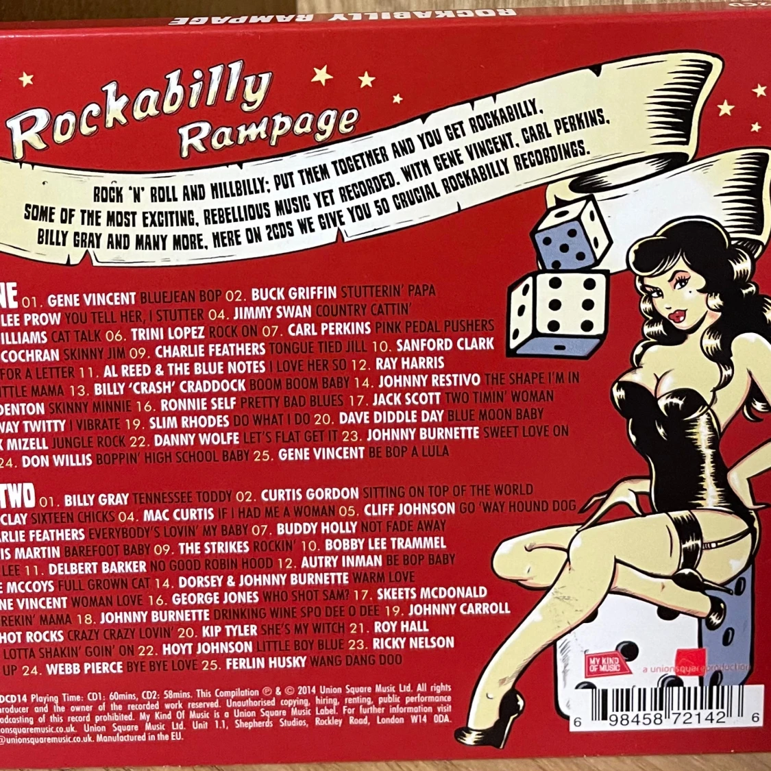Rockabilly Rampage: 50 Crucial Rockabilly Recordings CD - 1