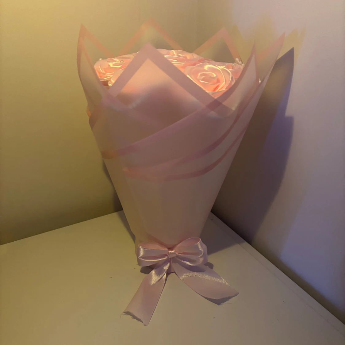 Rosa evighetsbukett - 2