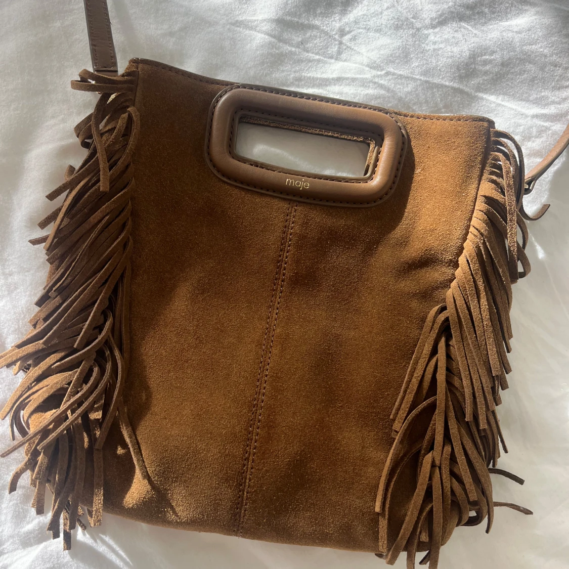 Brun mocka väska från Maje - 2