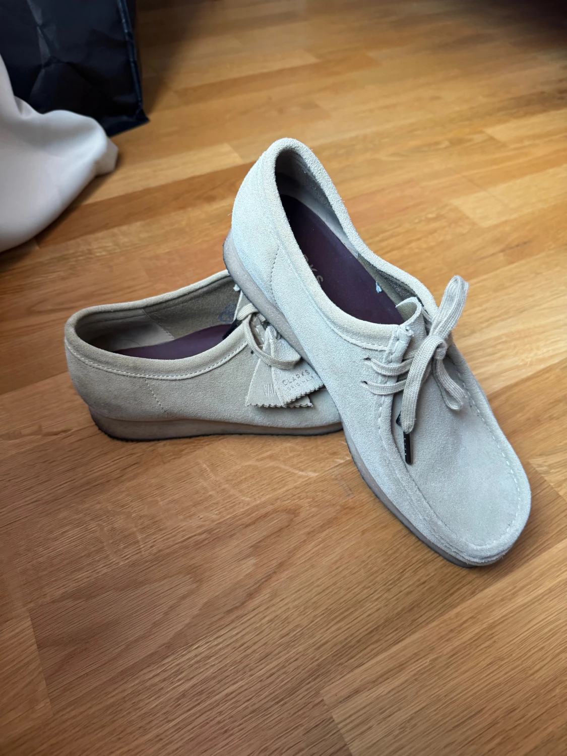 Clarks Originals Wallabee beige mocka - 1