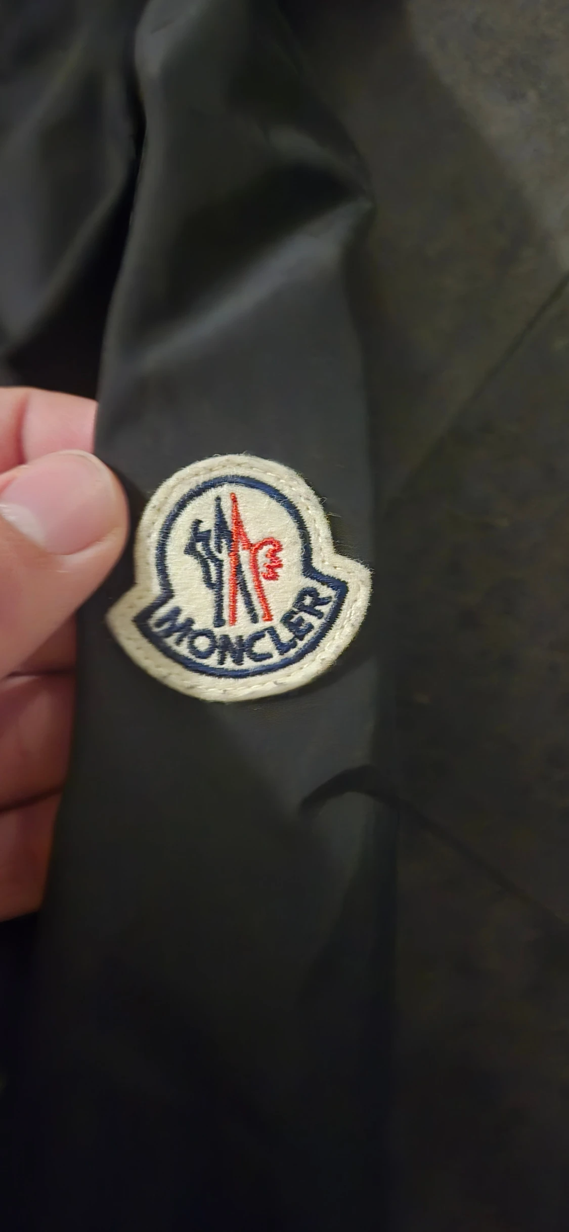 Svart vindjacka från Moncler - 1