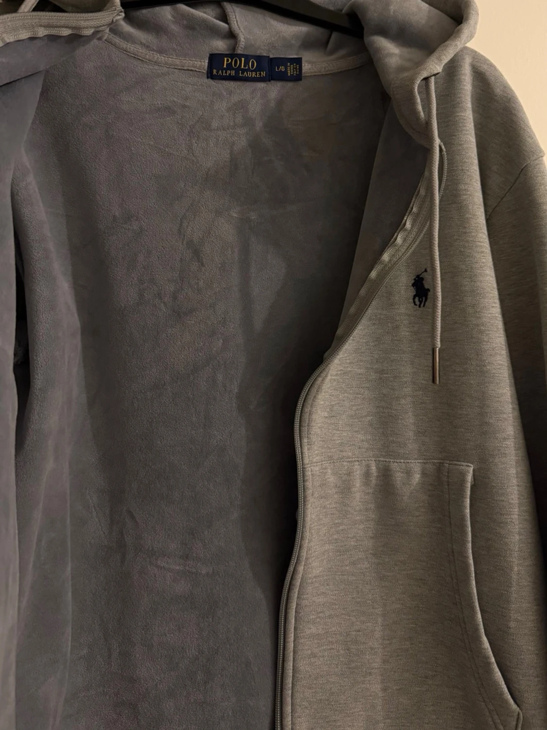 Polo ralph lauren Grå zip hoodie - 1