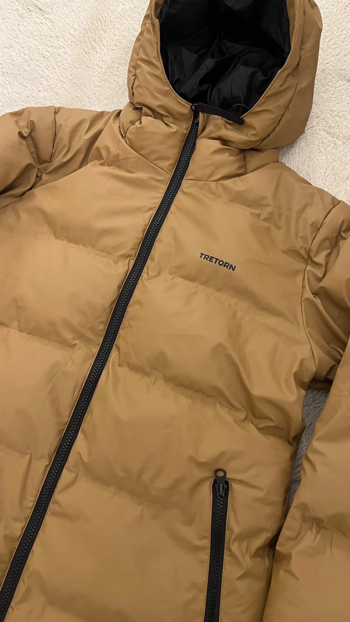 Brun vinter från Tretorn med huva - 5