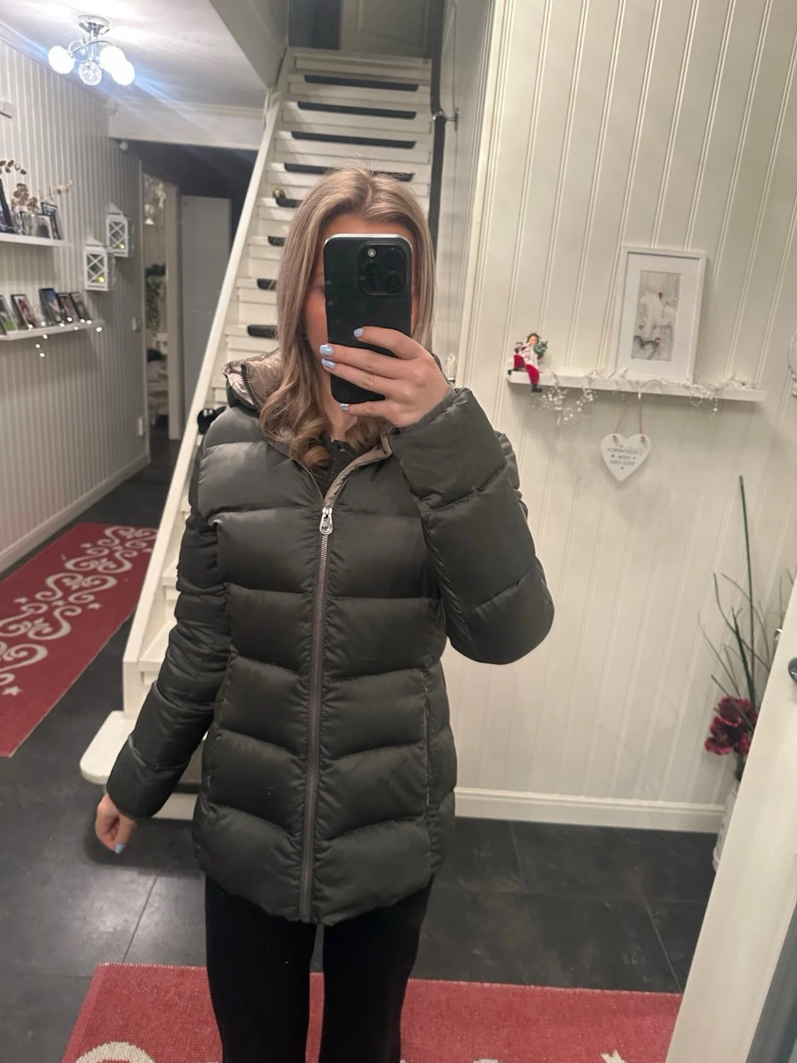 Mörkgrön jacka Colmar - 3