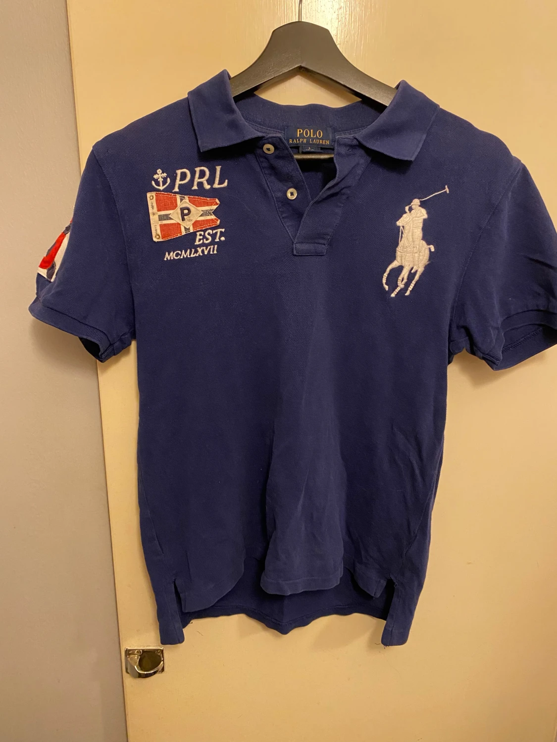 Blå piké från Polo Ralph Lauren