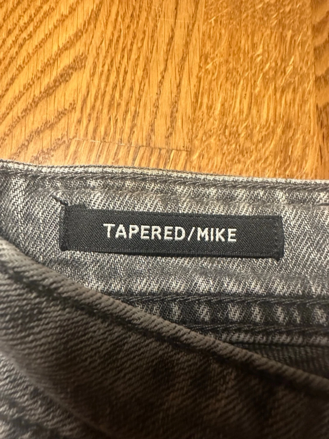 Grå jeans Tapered/Mike - 2