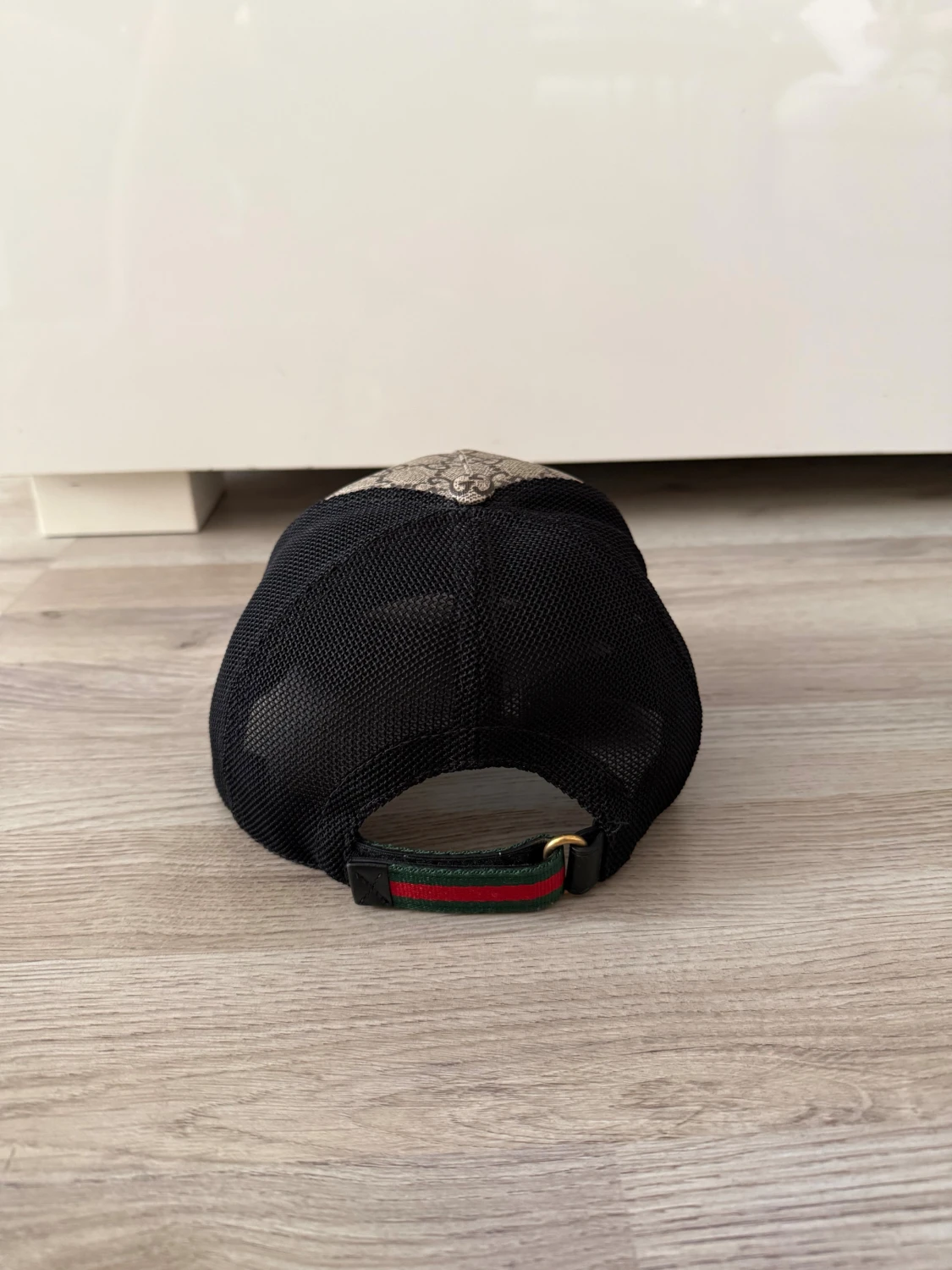 Gucci beige keps med tigertryck - 1