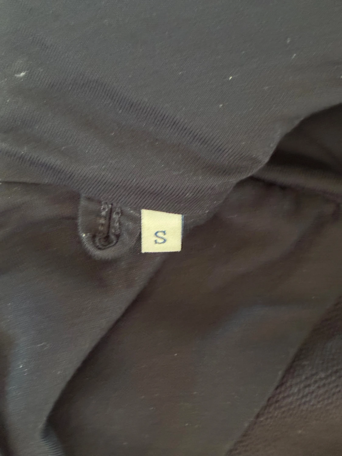 Mörkblå Moncler pufferjacka med huva - 2