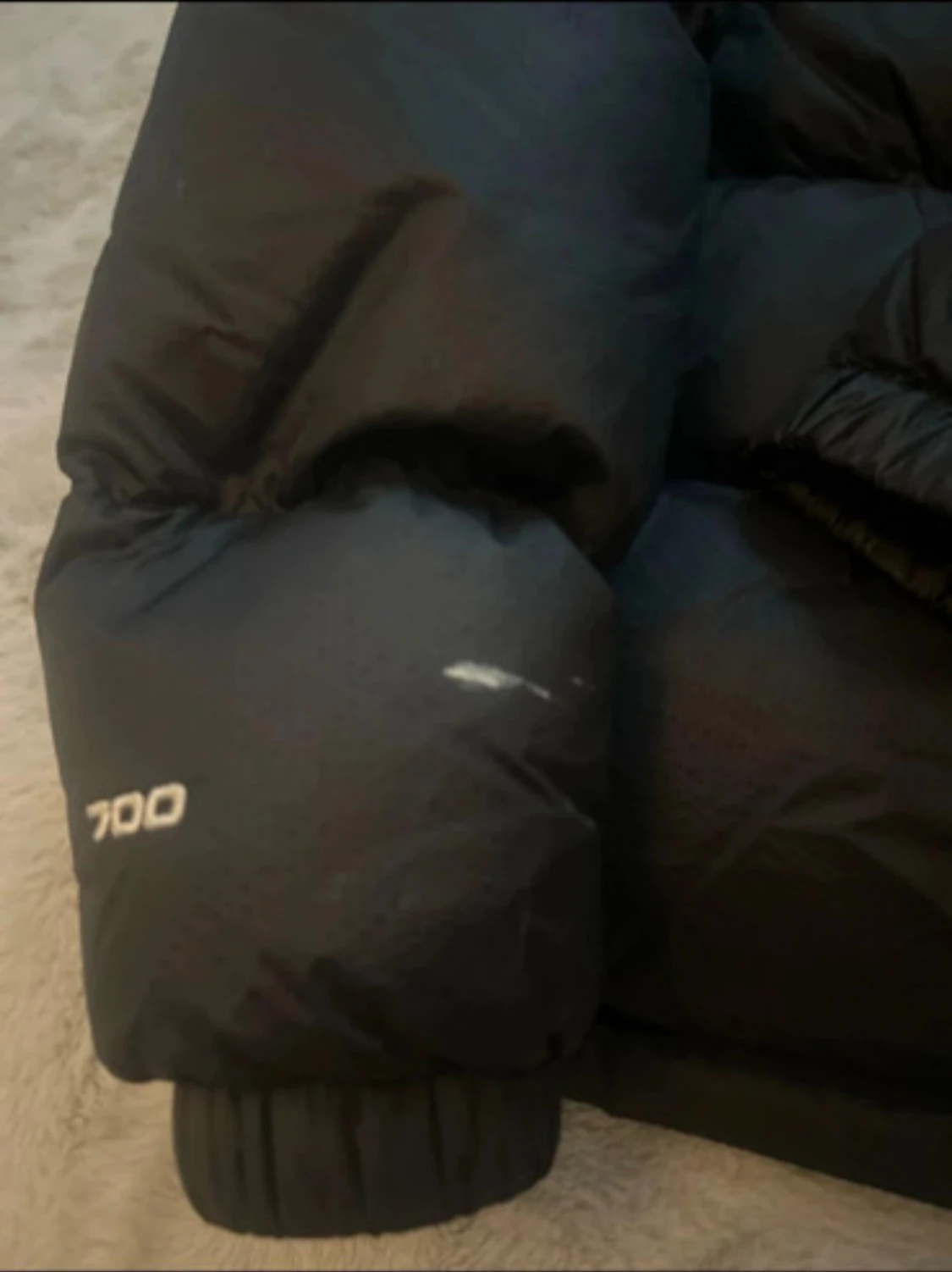 Svart pufferjacka från The North Face - 5