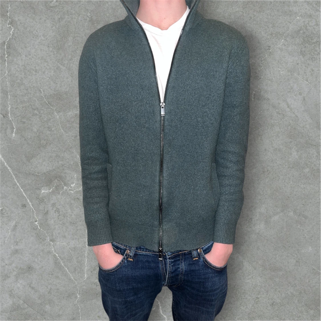 Massimo Dutti cashmere Full zip - 3