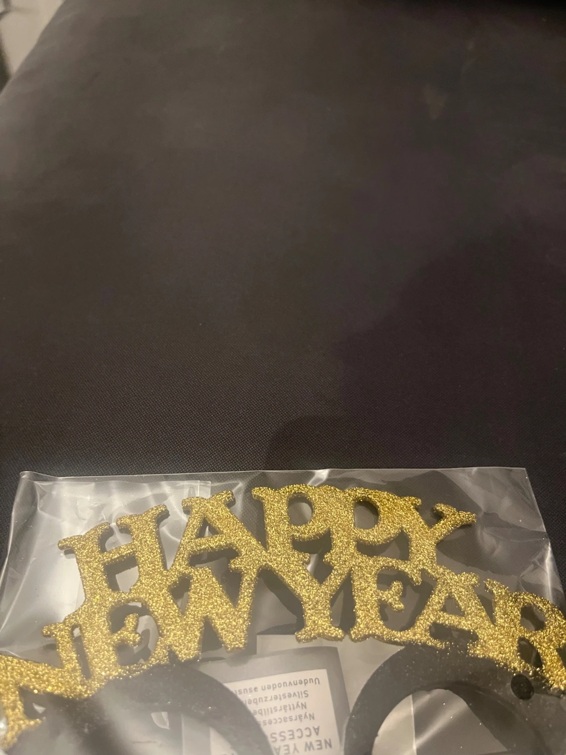 Happy New Year glasögon glitter - 2