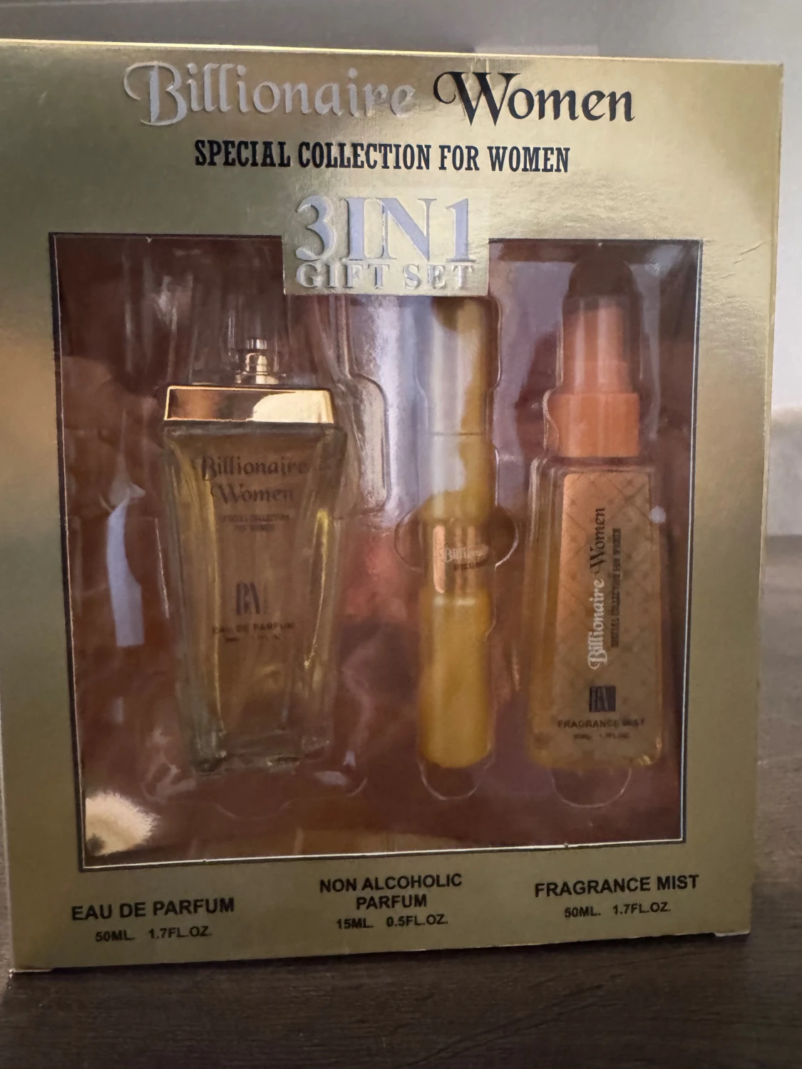 Billionaire Women 3-in-1 Giftset