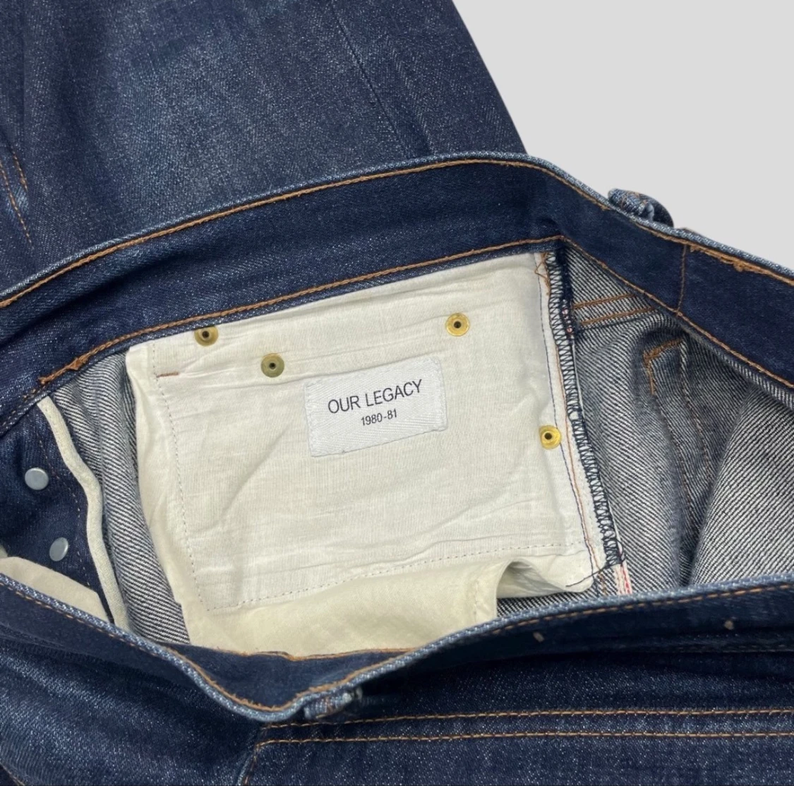 Our Legacy Selvedge Denim Jeans - 3