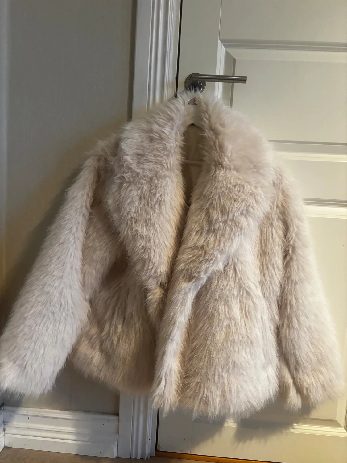 Vit pälsjacka Carin Wester  - 4