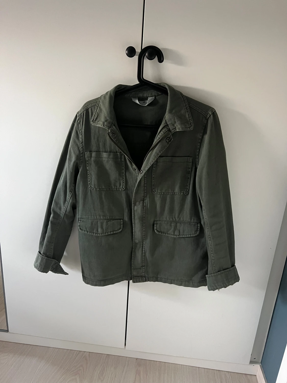 Grön overshirt från H&M - 1