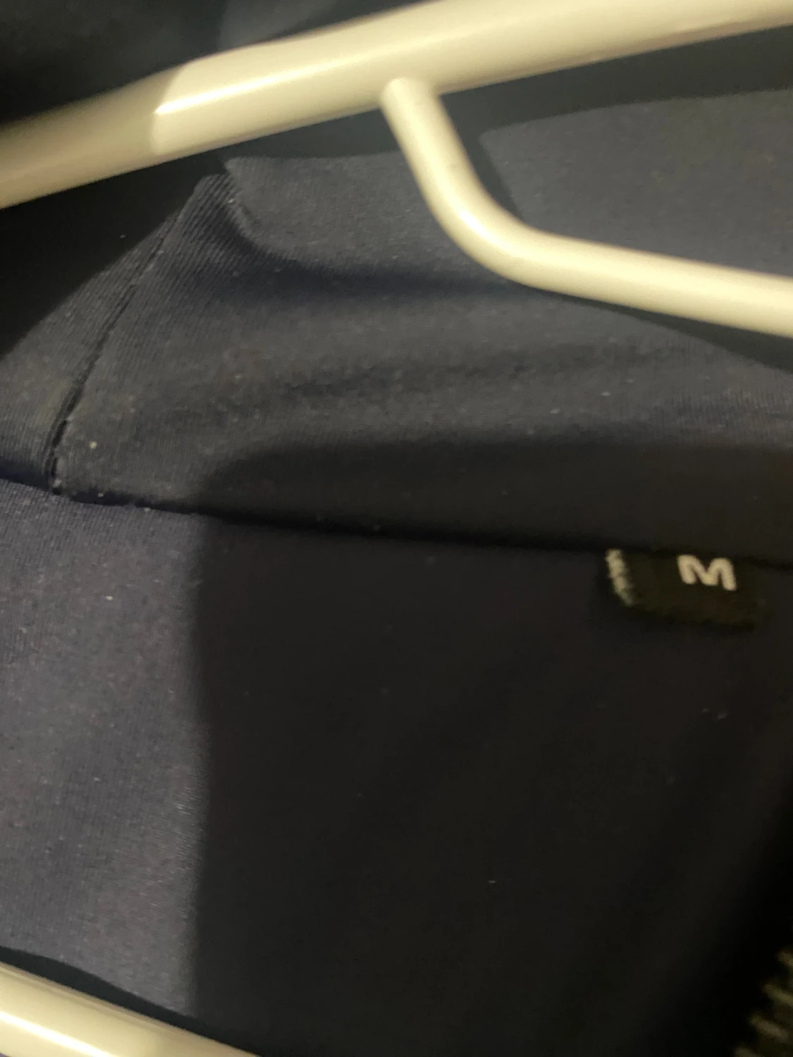 Blå Adidas vindjacka med huva M - 3