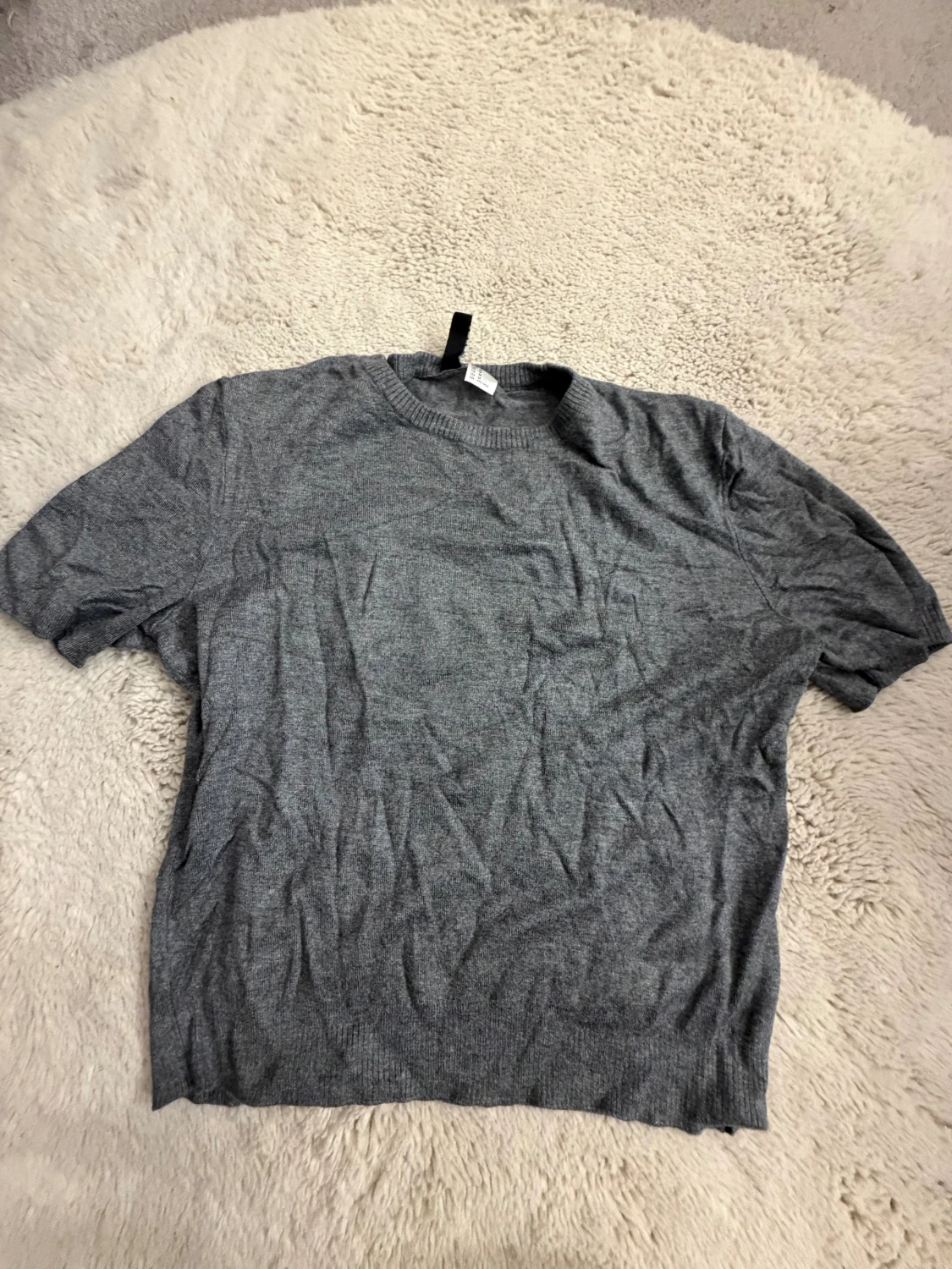 Grå stickad tröja från H&M Divided