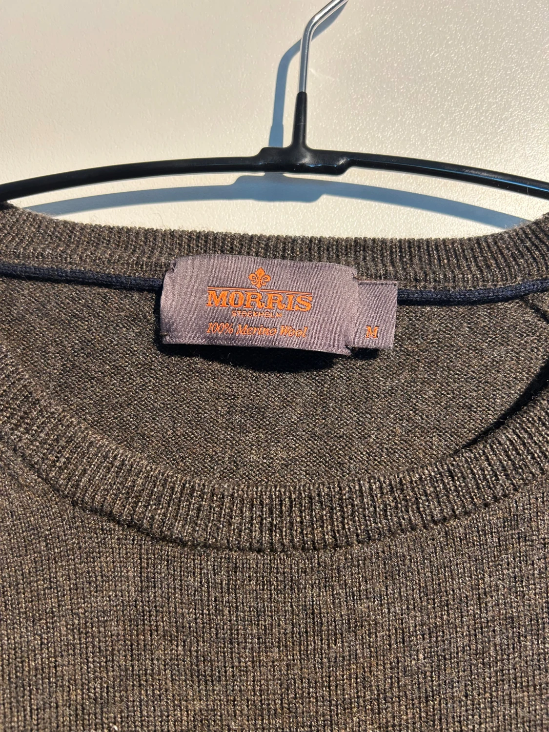 Brun merinoulltröja från Morris - 1