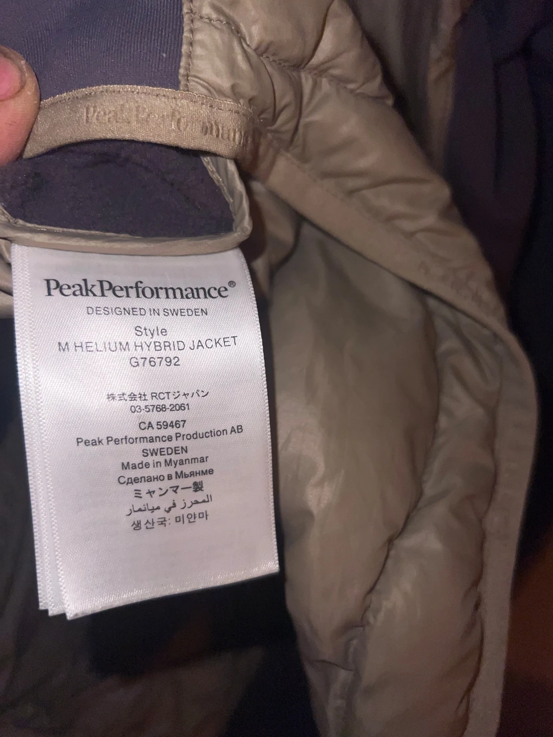 Peak Performance Helium Hybrid jacka - 2