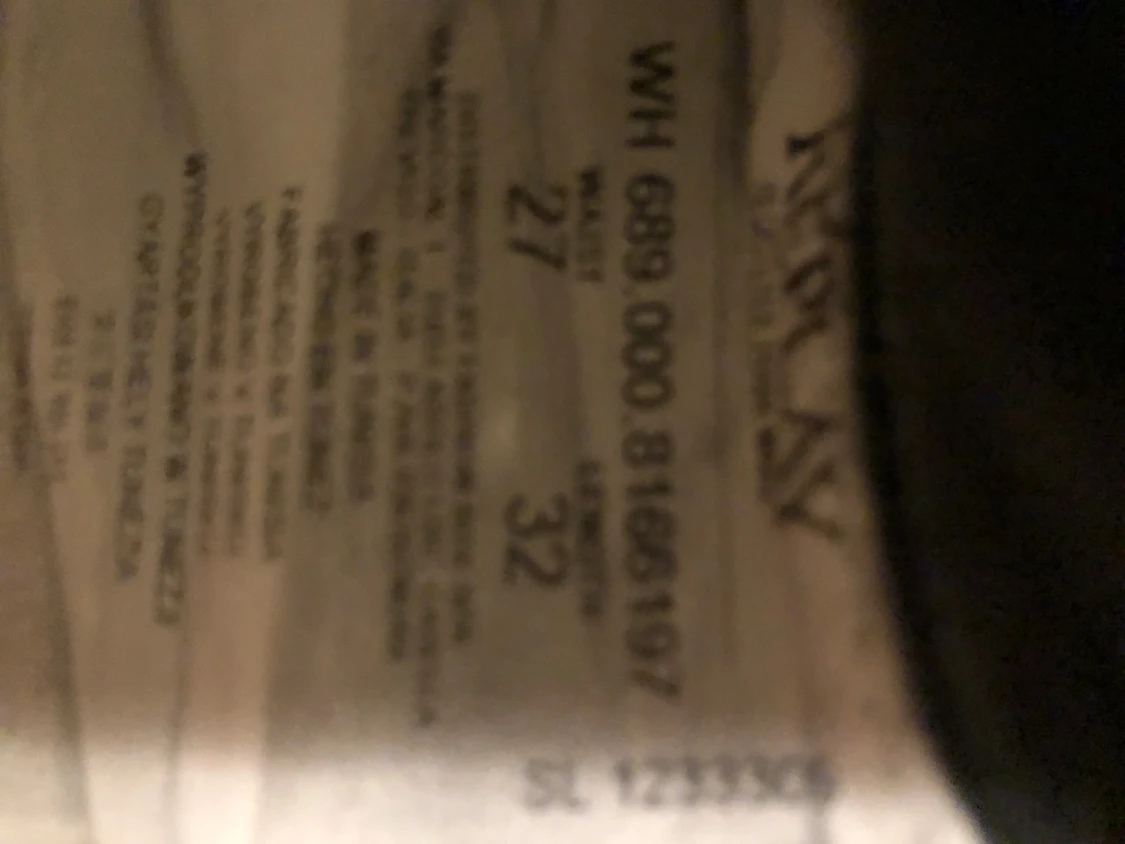 Replay svarta jeans Anbass W27 L32