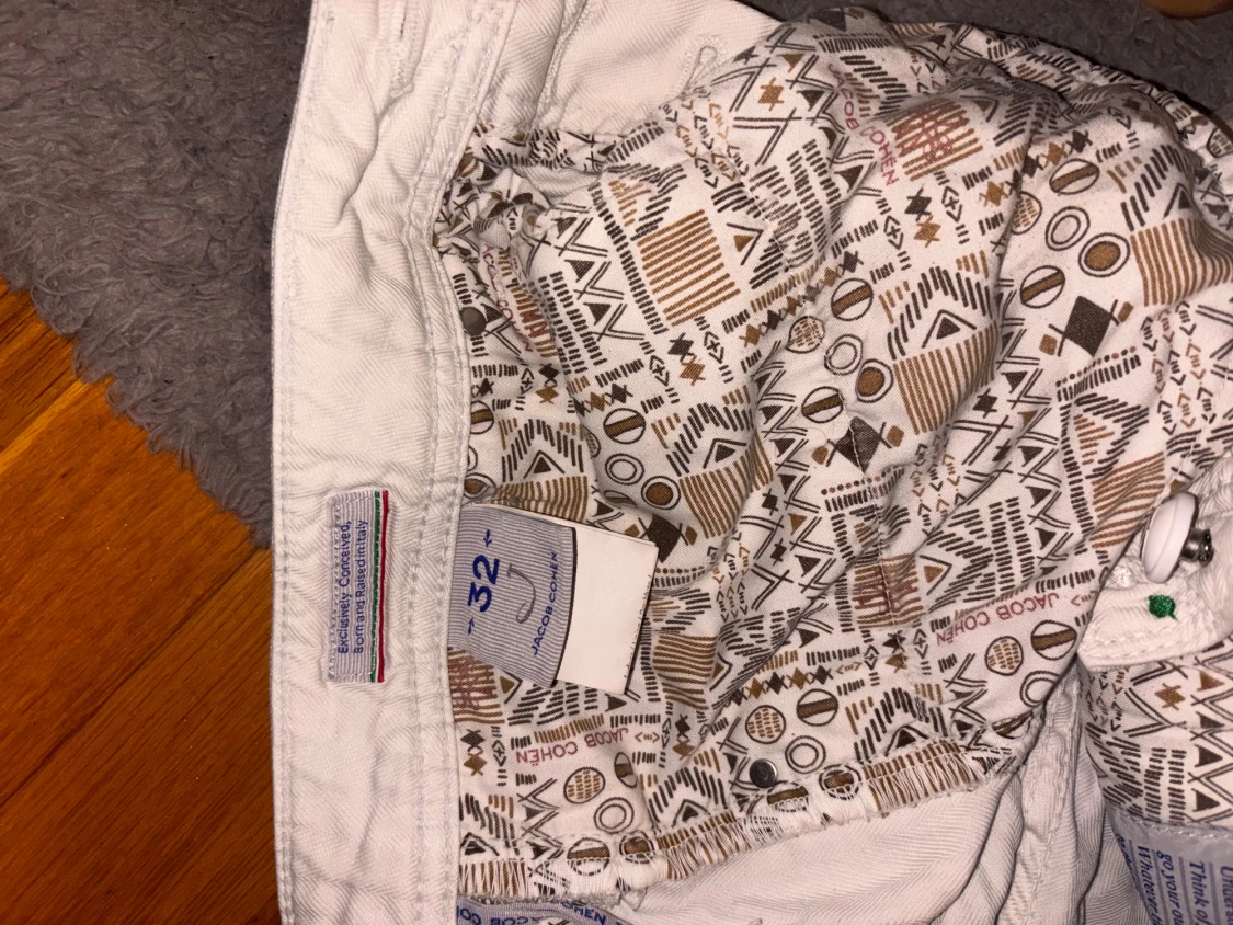 Vita Jacob Cohën byxor, storlek 32 - 2