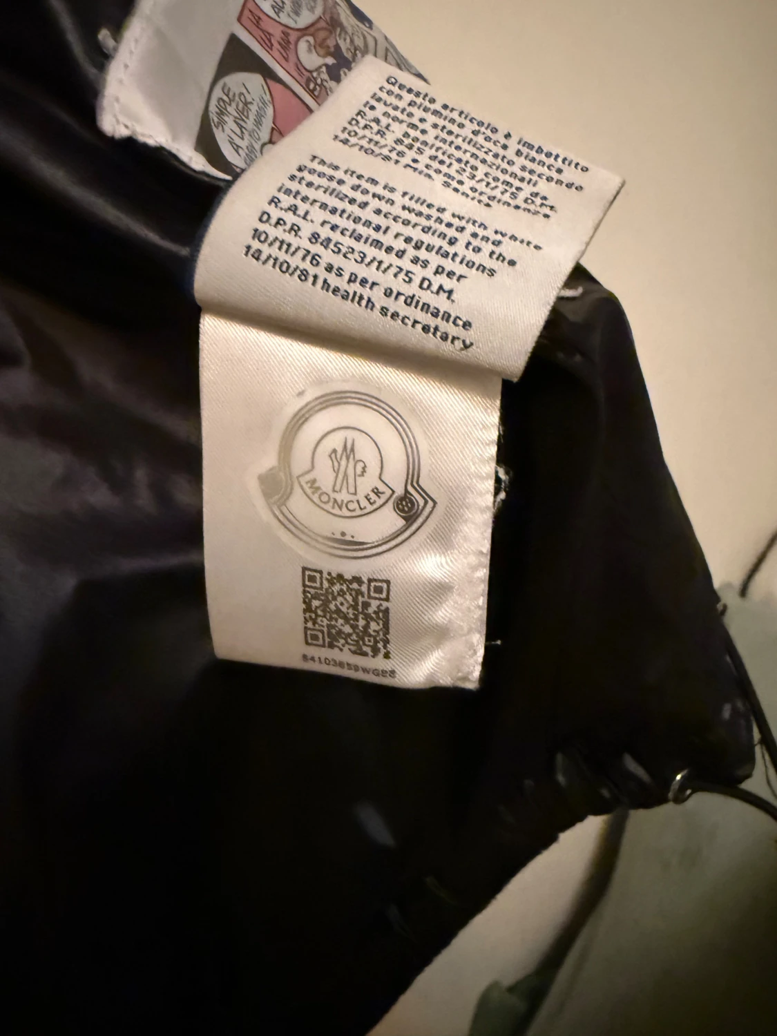 Svart Moncler Montbeliard down - 3
