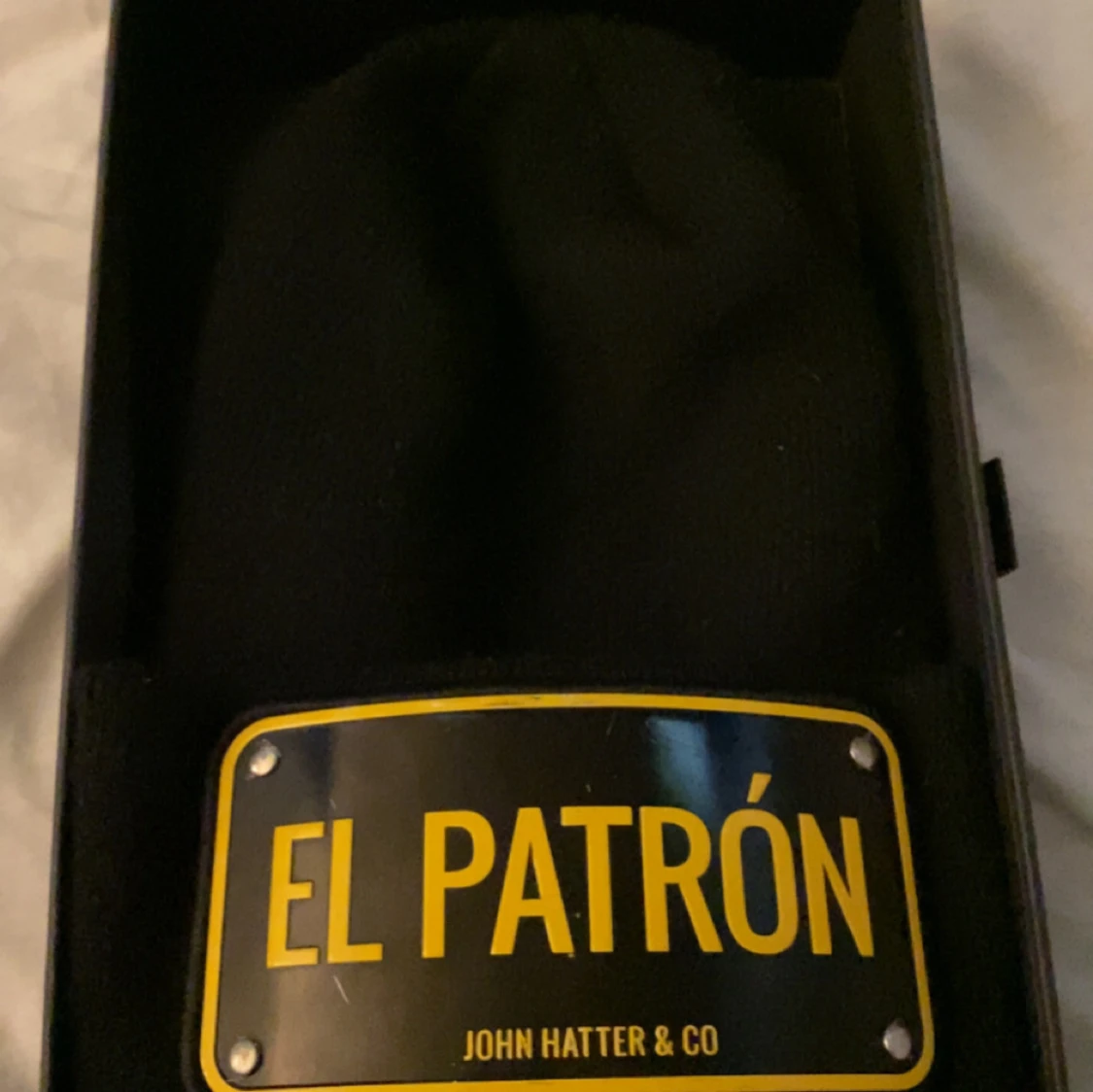 Svart mössa El Patrón John Hatter & Co - 1