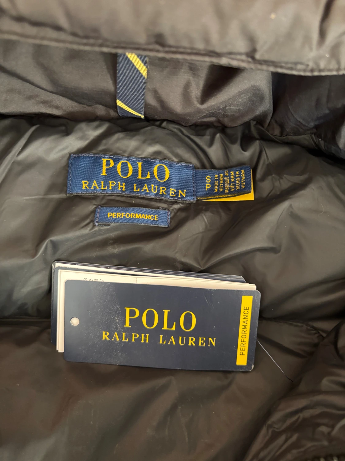 Svart pufferjacka från Polo Ralph Lauren - 1