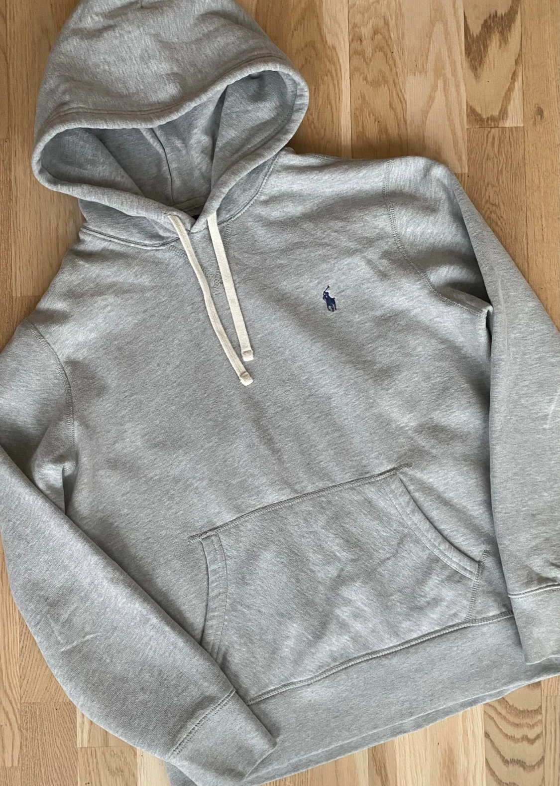 Grå hoodie stl M Polo Ralph Lauren