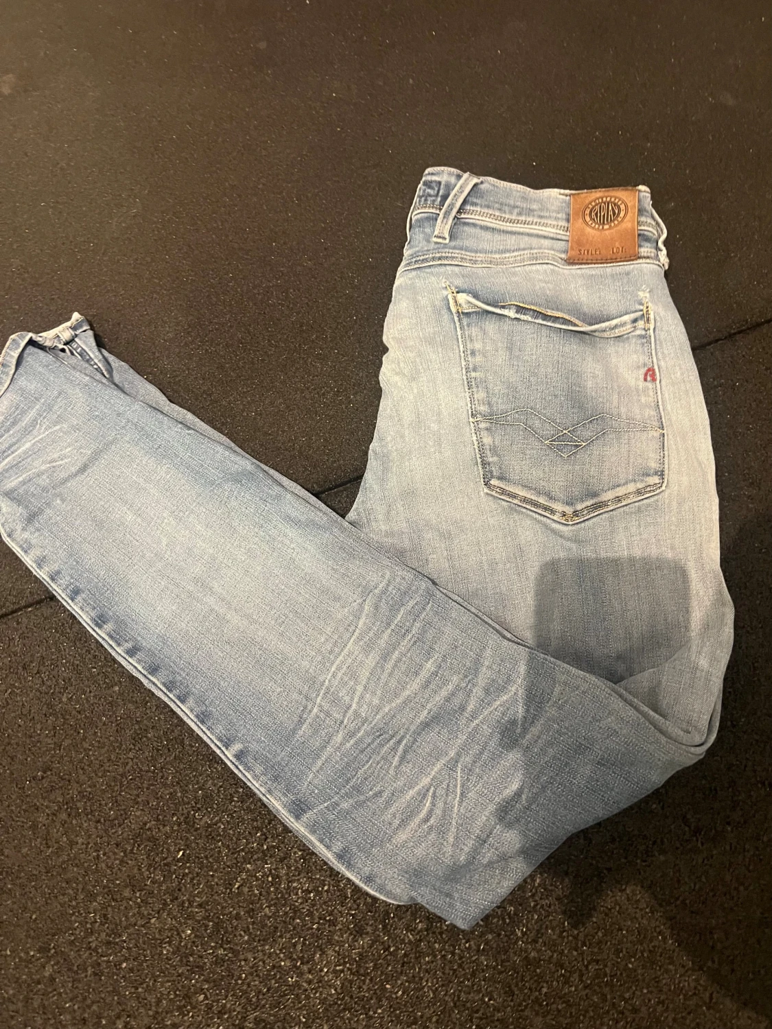 Replay ljusblå jeans straight fit