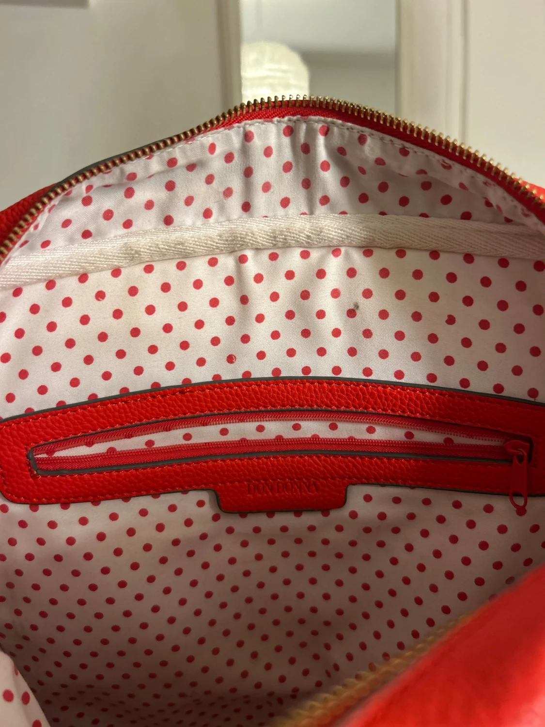 Röd Don Donna ryggsäck - 4