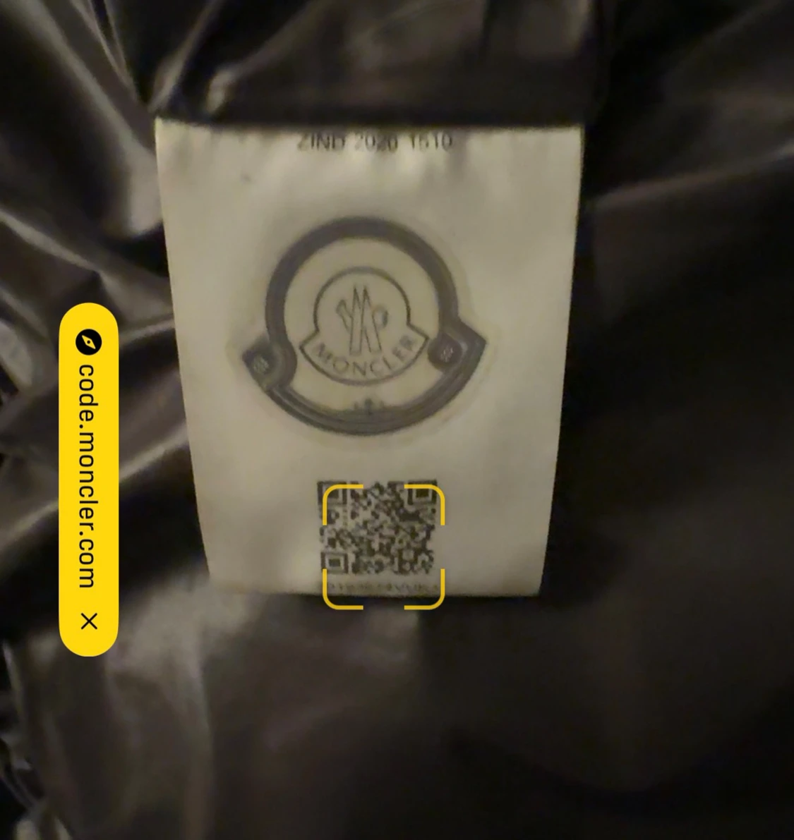 Svart Moncler pufferjacka  - 4