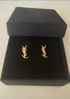 Örhängen  - Guldpläterade örhängen I rostfritt stål 