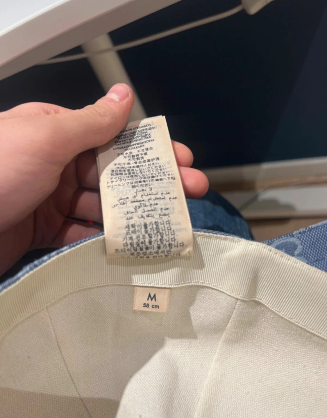 Gucci keps Dubai blå - 5