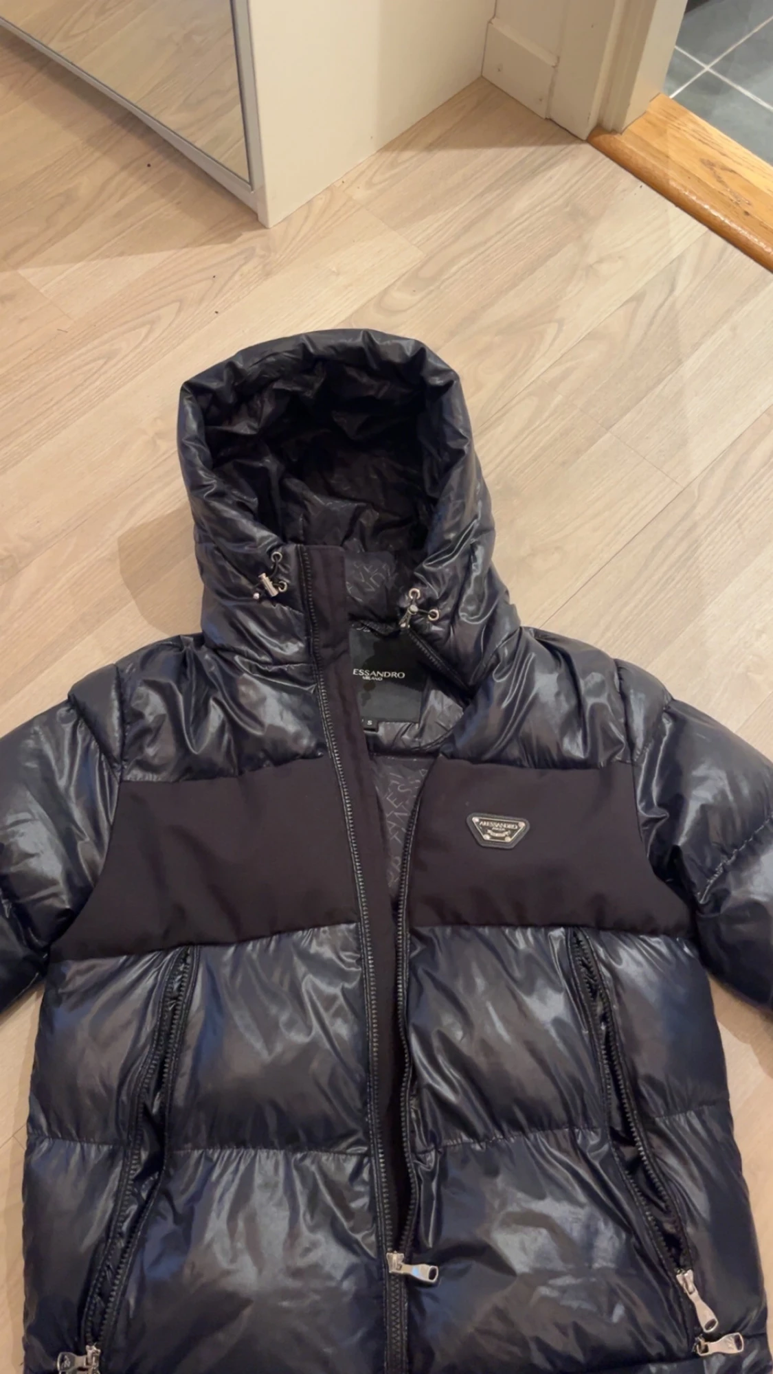 Svart pufferjacka från Alessandro zavetti Milano - 1