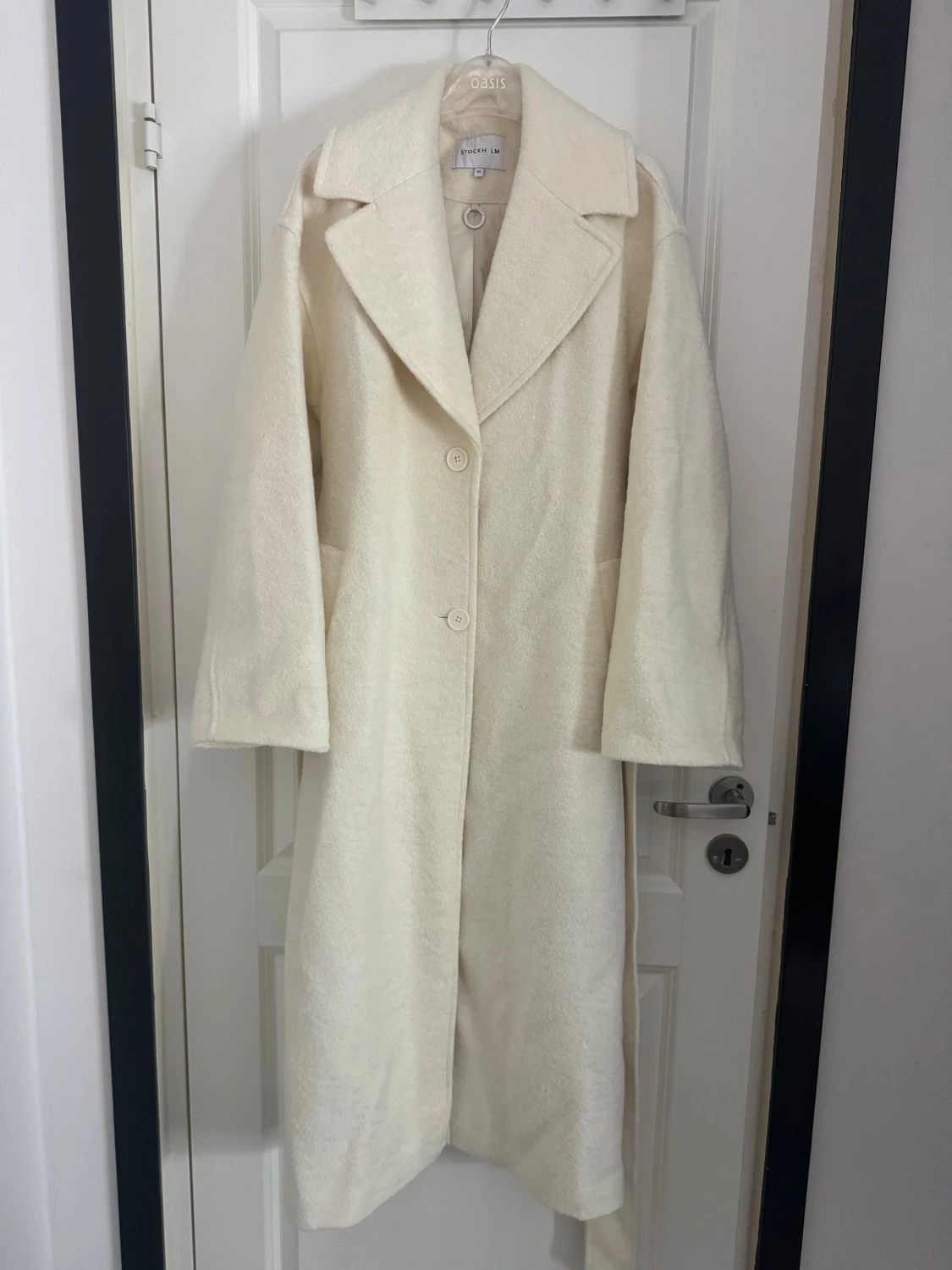 Vit ullkappa från STOCKH LM - skickar idag  - 5