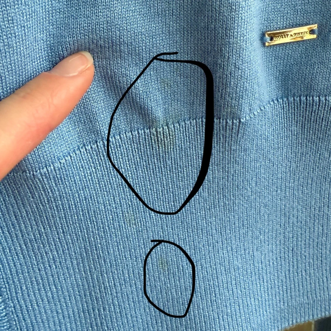 Holy white kofta blå - 3