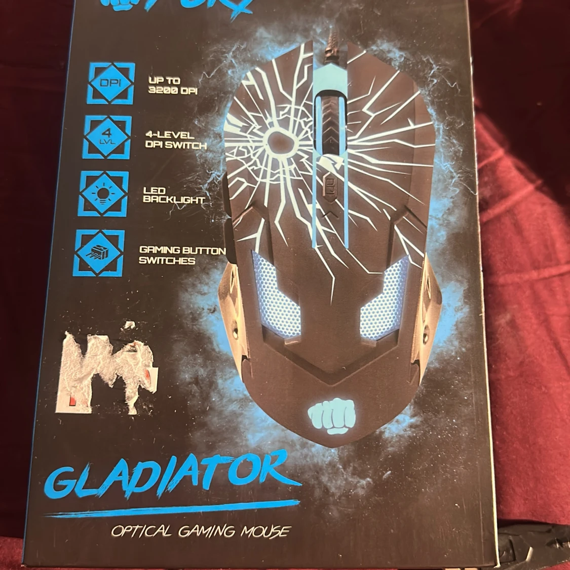Fury Gladiator Optical Gaming Mouse - 3