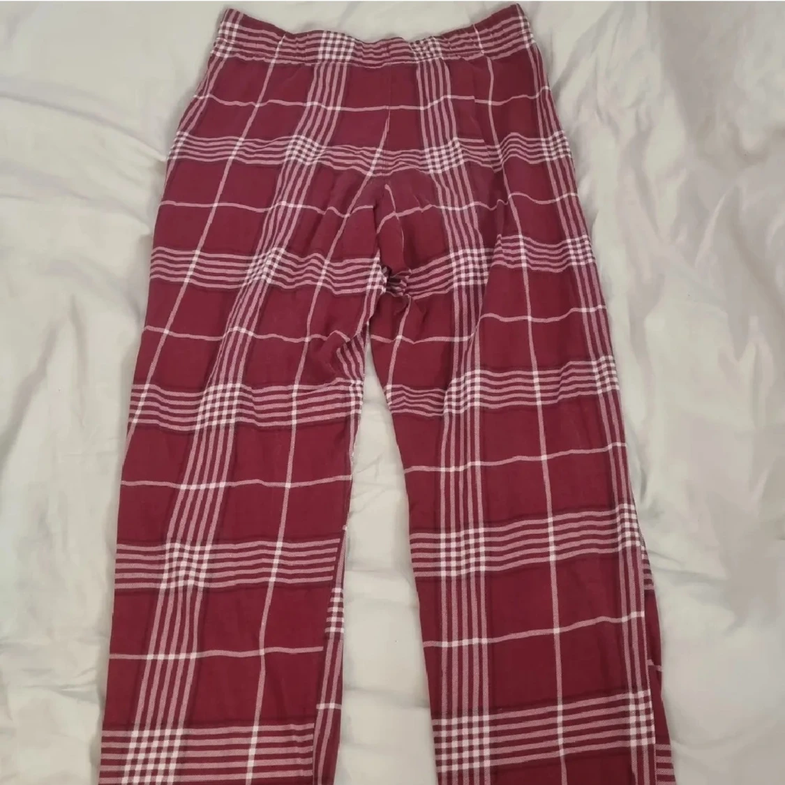 Röd-rutiga mjukisbyxor Kappahl XS - 2