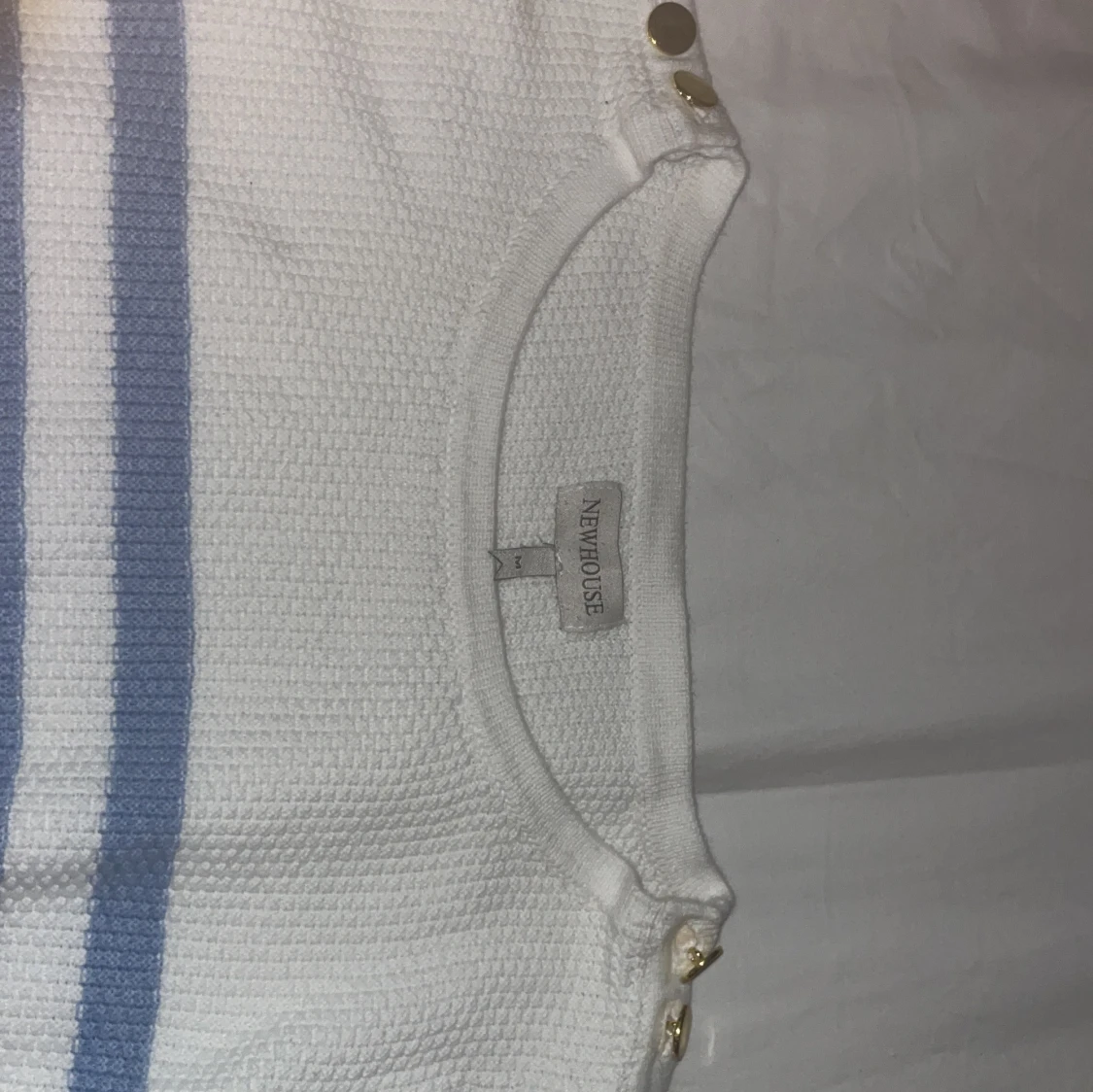 Vit och blå randig tröja från Newhouse - 2