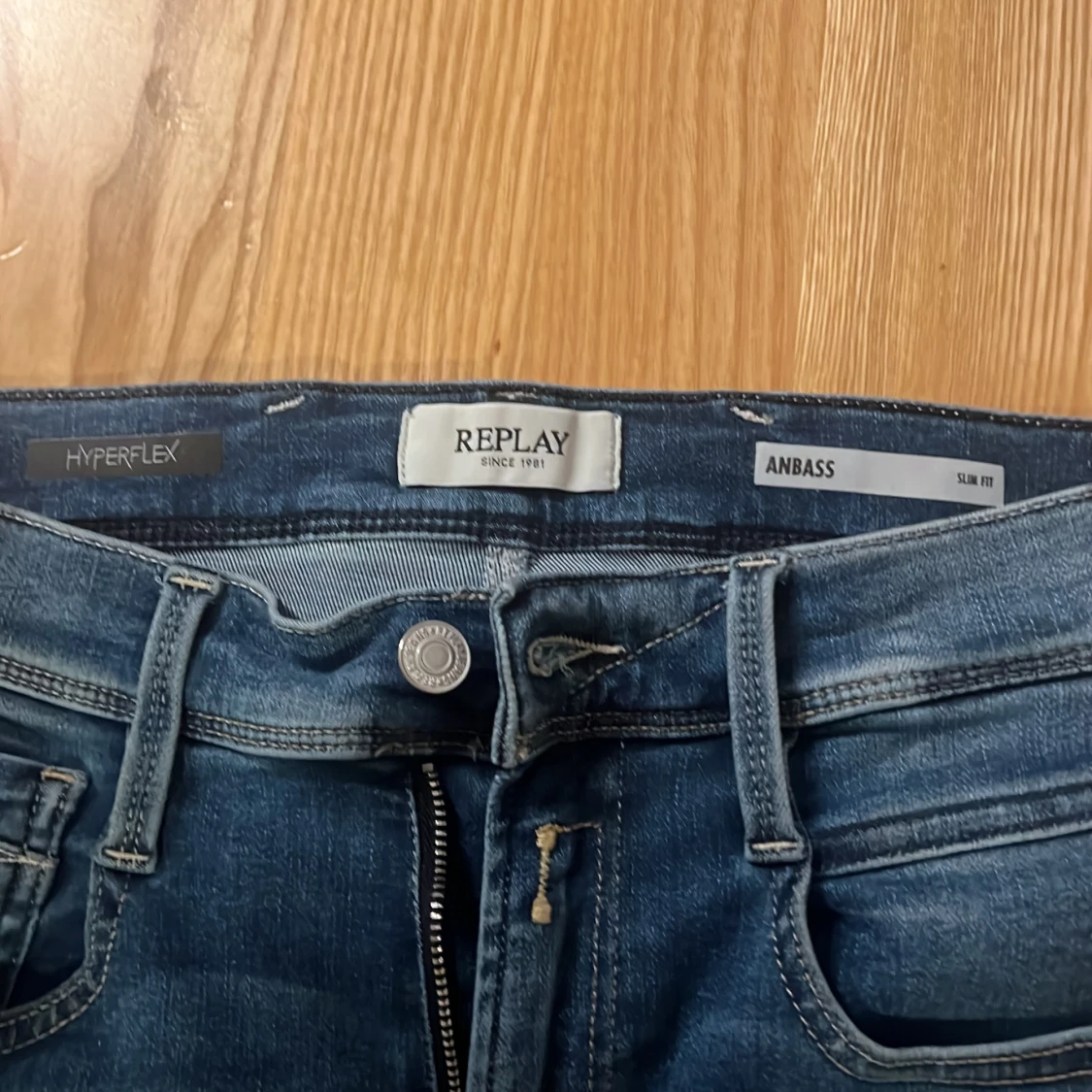 Replay Anbass Hyperflex jeans blå - 2