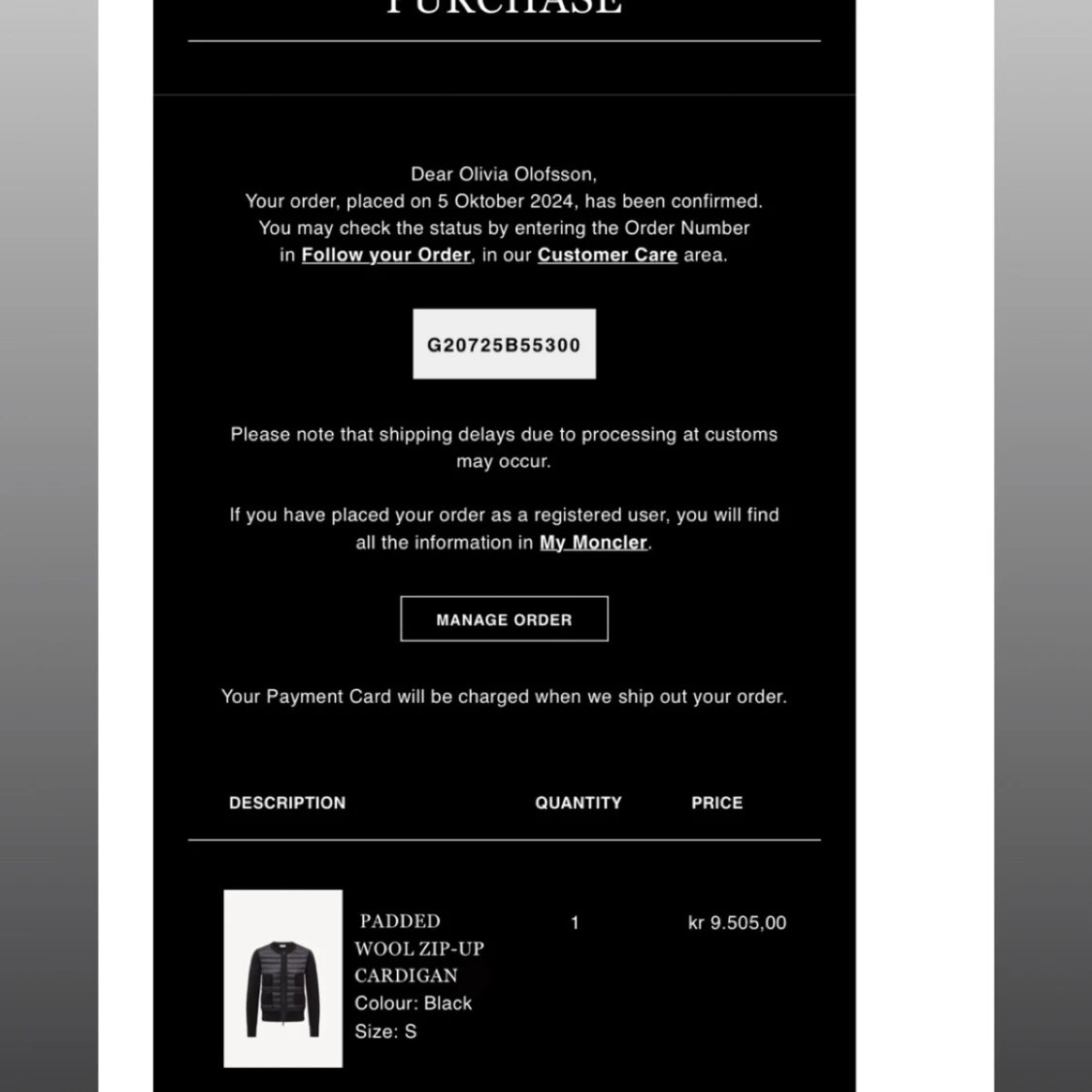 Moncler cardigan dam - 4