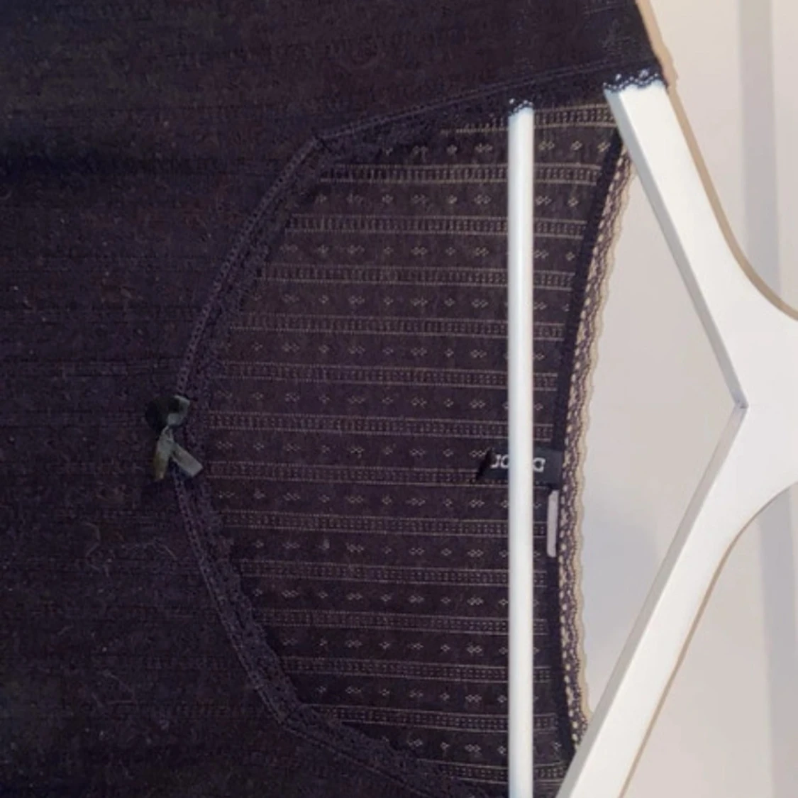 Svart långärmad blus från hm - 1