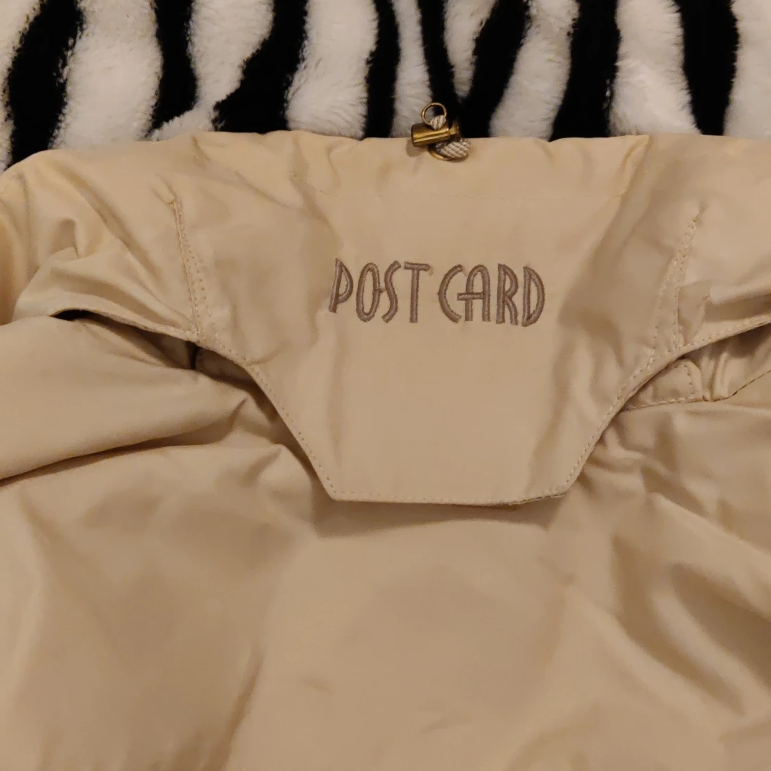 Beige dunjacka  från Post Card - 4